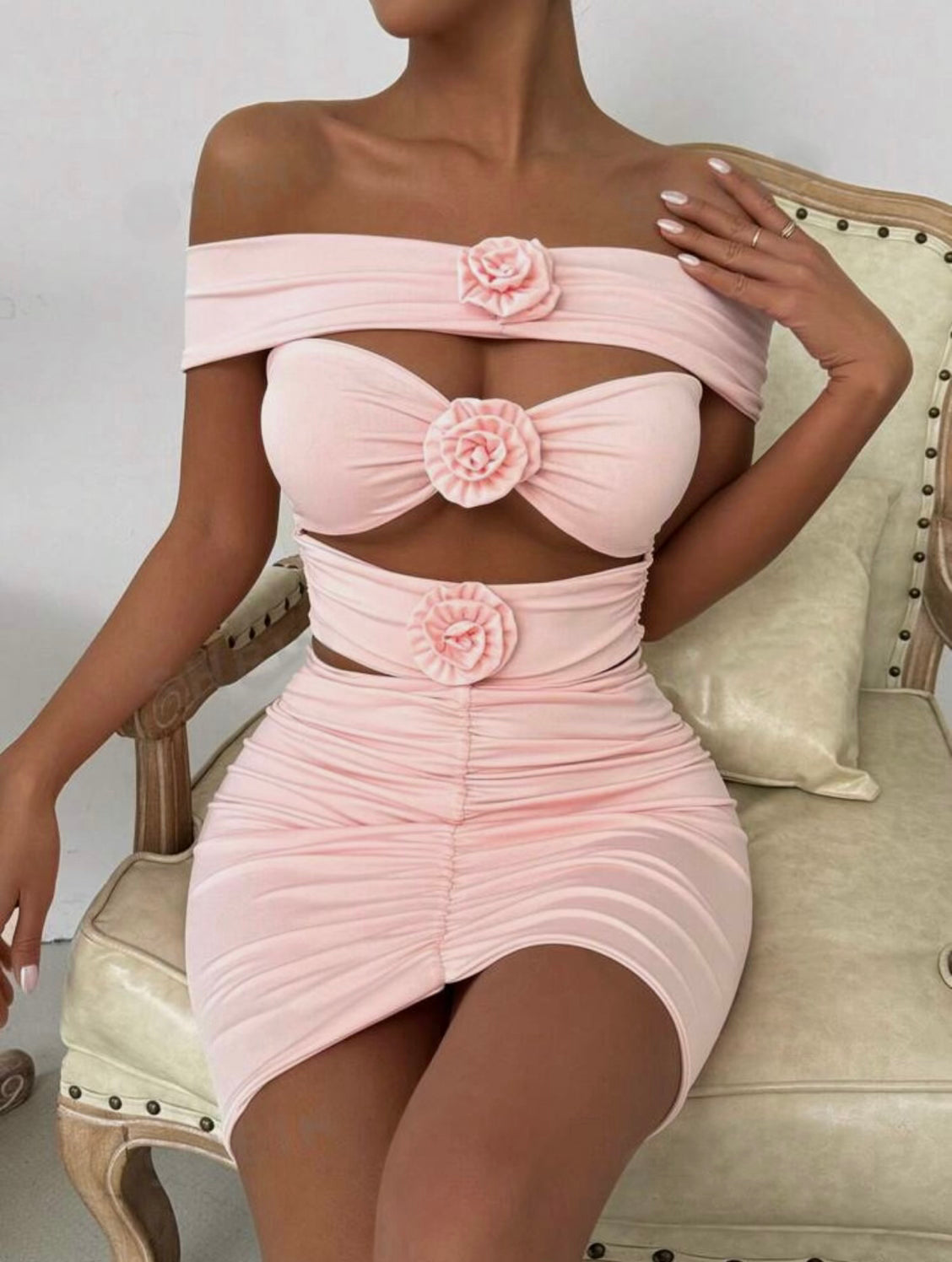 Rochie dama scurta Endless Baby Rose