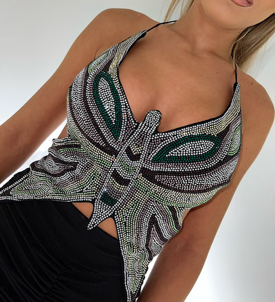 Top fluture cristale Butterfly Effect