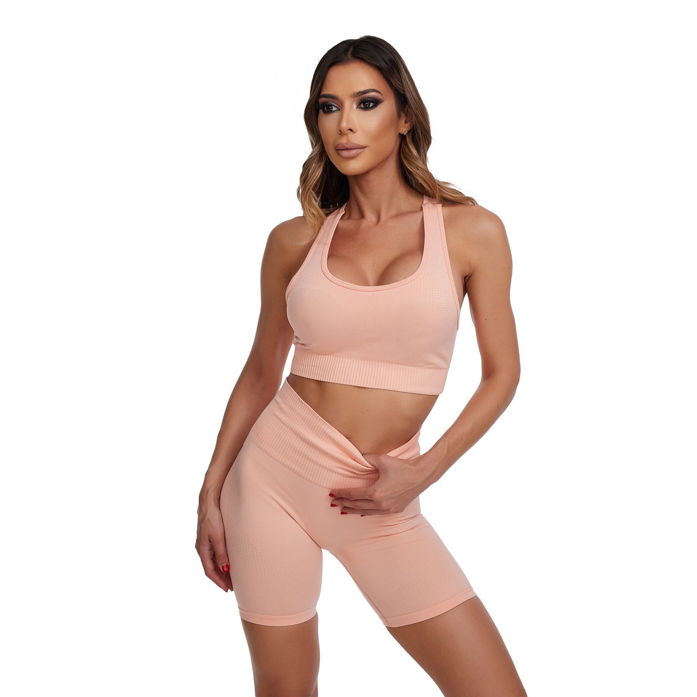 CB SPORT SET Short Peachy